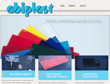 Tablet Screenshot of abiplast.com